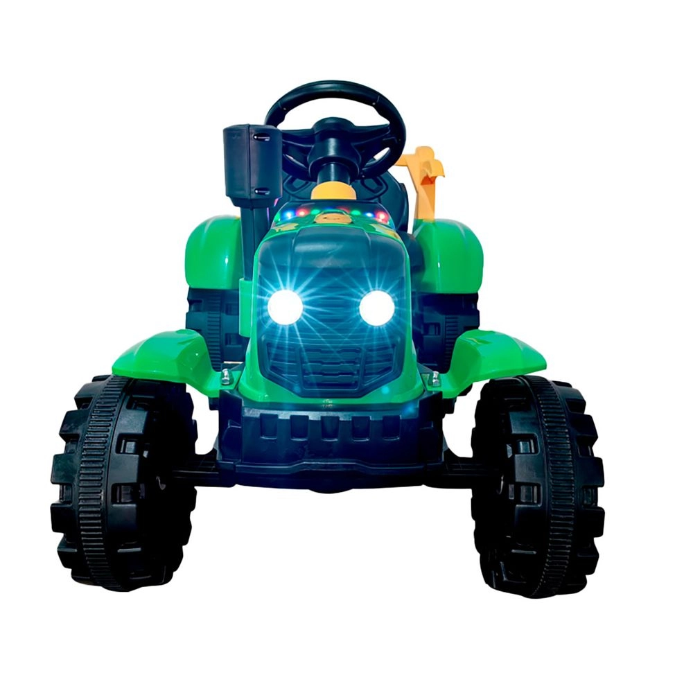 Trator Com Caçamba Carro Elétrico 12v Bang Toys Truck