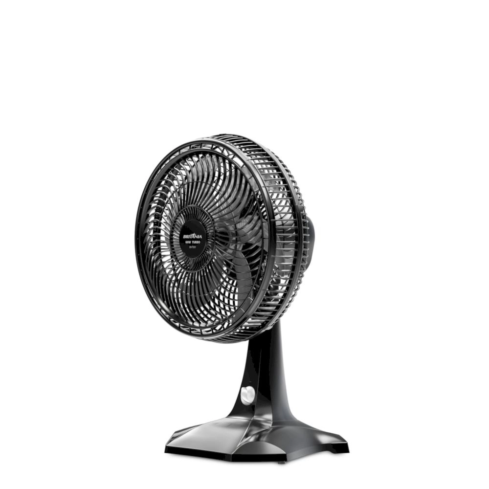 Ventilador de Mesa Britânia BVT301 60w Maxx Force Preto 220v